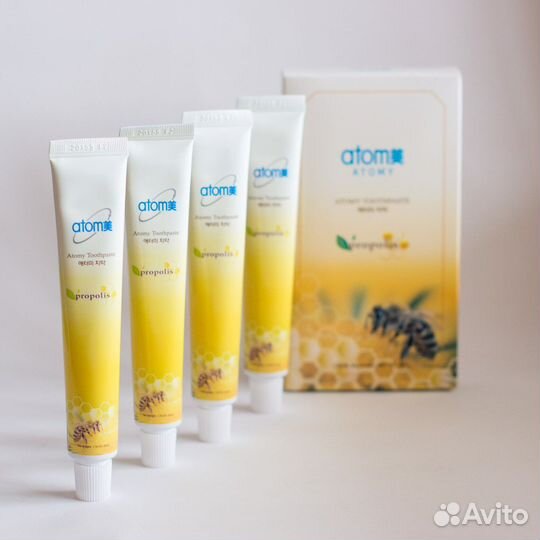 Корейская зубная паста 50г/200г от Atomy