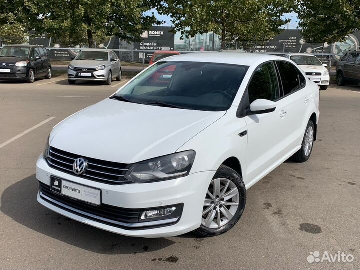 Volkswagen Polo 1.4 AMT, 2018, 87 369 км