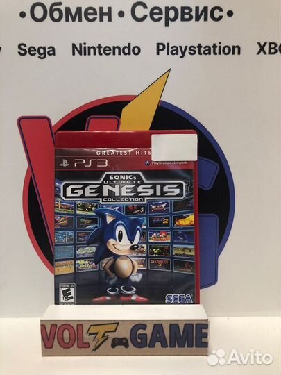 Sonic ultimate genesis collection ps3