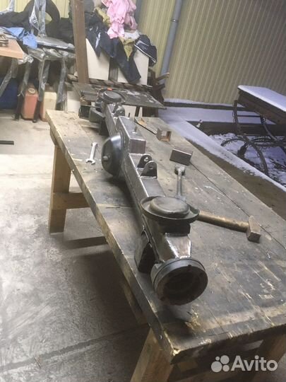 Усиленый задний мост нива 21214 с абс