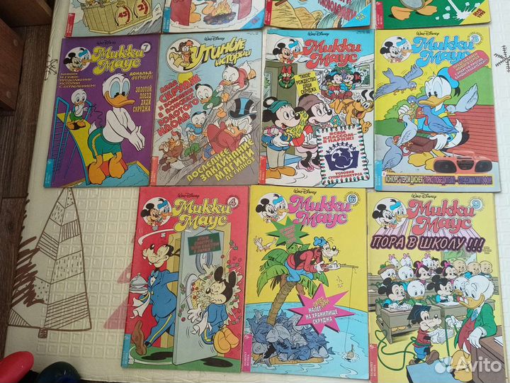Комиксы,Микки,русалочка,муми тролль,утиные истории