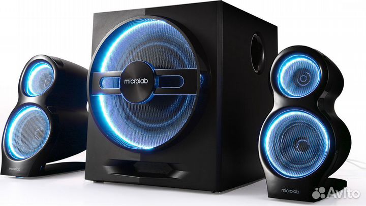 Колонки 2.1 Microlab T10 Bluetooth 56Вт новые