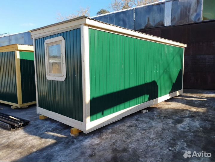 Новые деревянные бытовки с рассрочкой до 12 месяцев