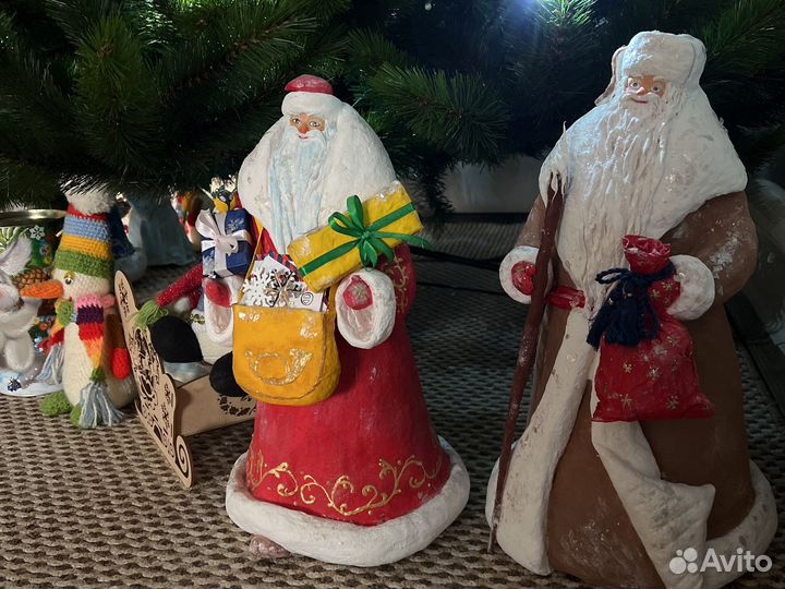 Дед мороз ватный