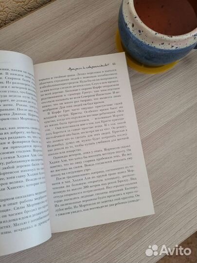 Три чашки чая Мортенсон, Релин книги