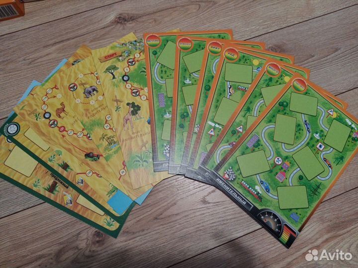 Развивающие настольные игры