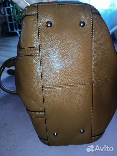 Сумма натуральная кожа коричневая