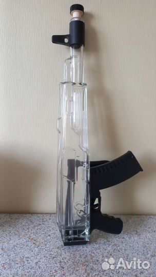 Бутылка стеклянная с пробкой 0.7