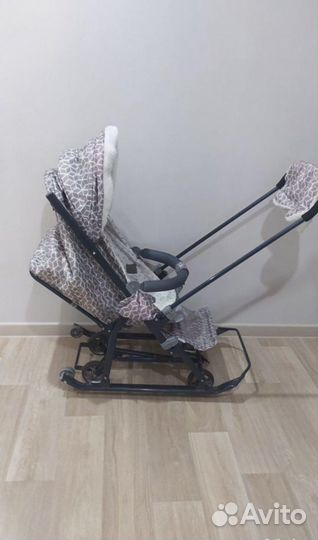 Детские санки коляска