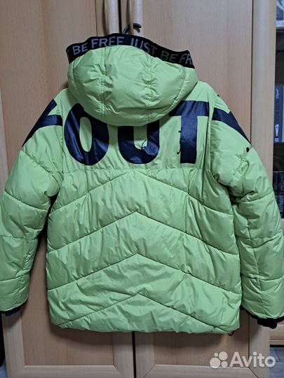 Куртка зимняя для мальчика рост 158