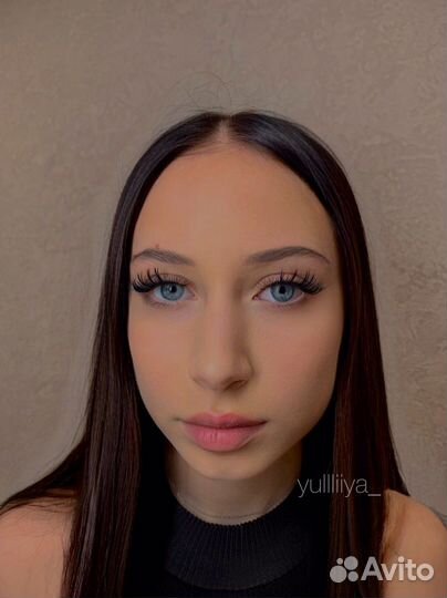 Наращивание ресниц 1ч