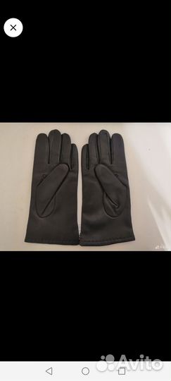 Мужские кожаные перчатки