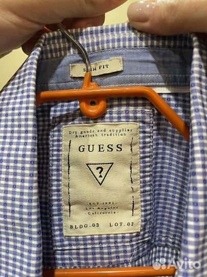 Рубашка guess мужская s