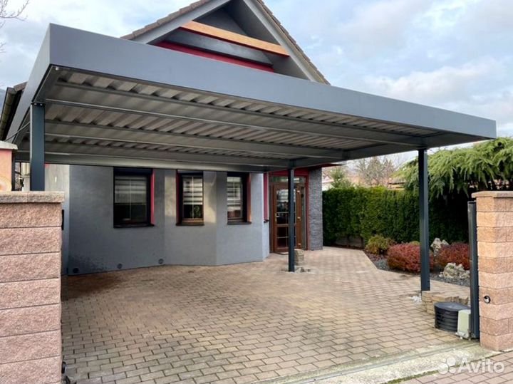 Навес под ключ