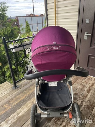 Коляска Stokke Trailz 2в1 Purpur большой комплект