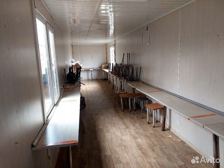 Модульный блок - столовая (контейнер, модуль)