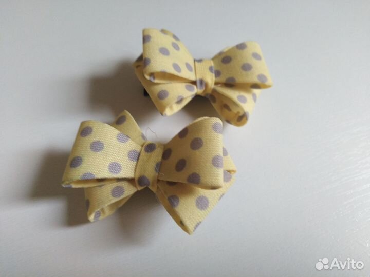 Заколка в ассортименте: бантик, крабик, зажим