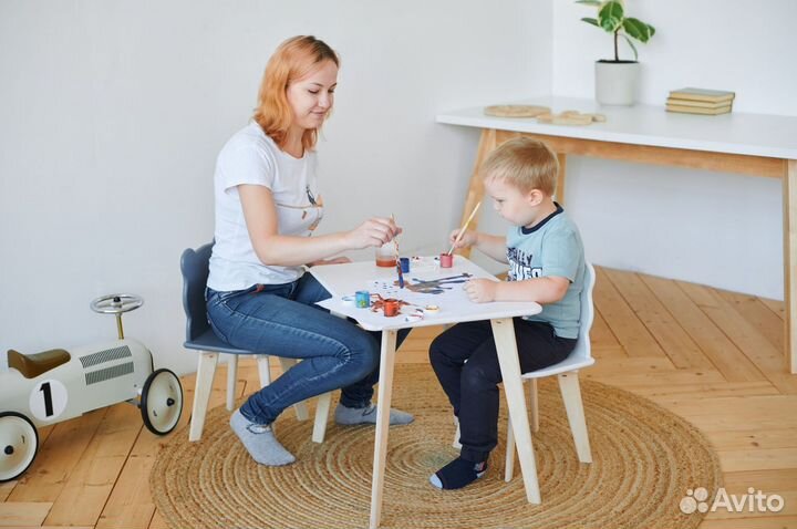 Растущий стул + стол (Комплект)