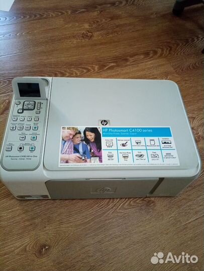 Мфу струйный цветной принтер HP Photosmart C4100