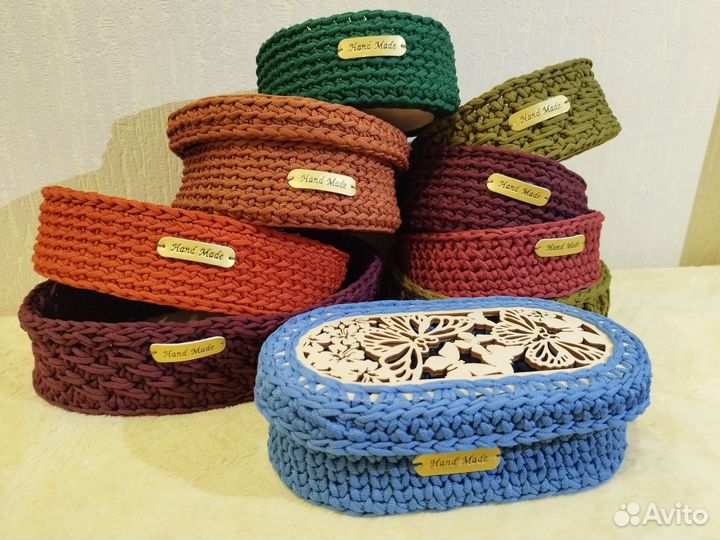 Шкатулки ручной работы в ассортименте