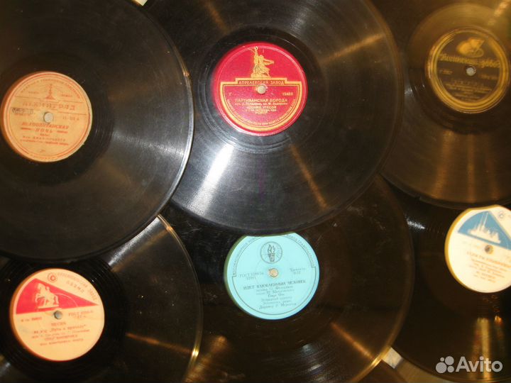 Грампластинки СССР 50 х годов