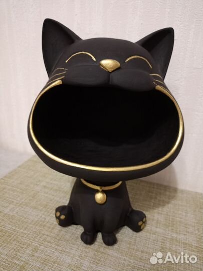 Конфетница ключница органайзер фруктовница котик