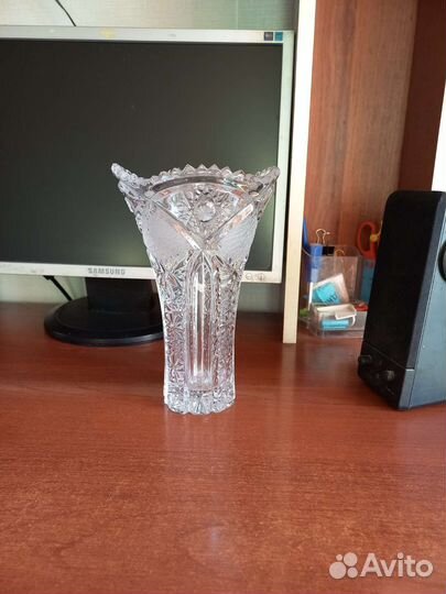 Ваза хрустальная СССР