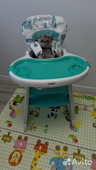 Стул для кормления 2 в 1 Babyton City Green