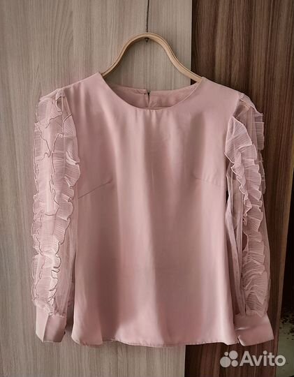 Нарядная блузка и юбка шорты 42-44р