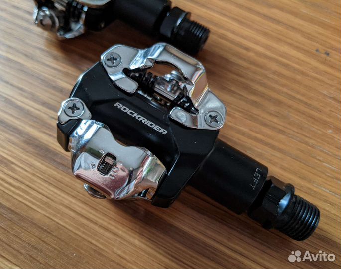 Педали контактные SPD Decathlon / Wellgo / Zeray