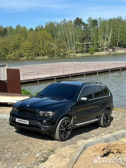 BMW X5 4.4 AT, 2004, 222 578 км