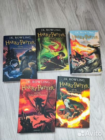 Harry Potter на английском языке 6 книг