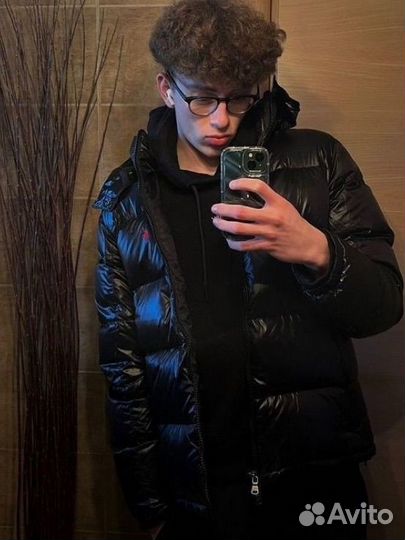 Пуховик polo ralph lauren glossen down jacket
