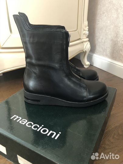 Новые ботинки Maccioni натуральная кожа