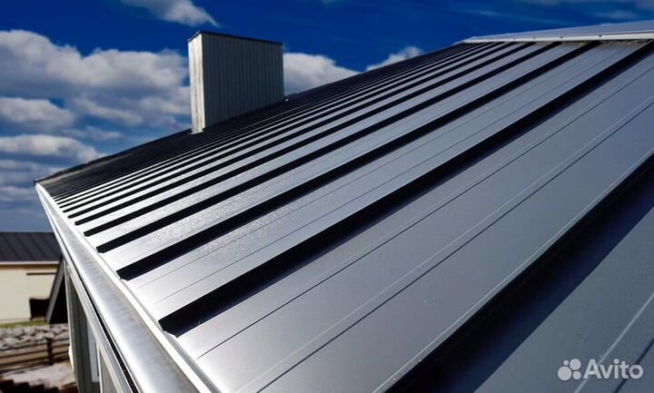 Кликфальц металлочерепица