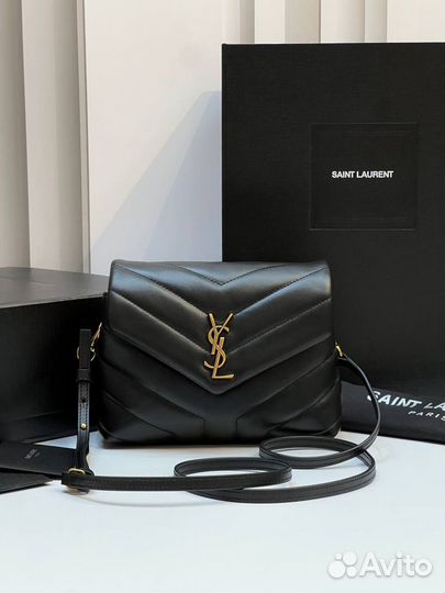 Ysl loulou из стеганой кожи