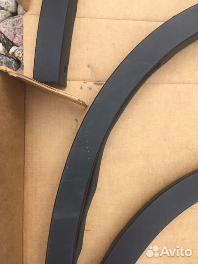 Пластиковые накладки на арки ф15