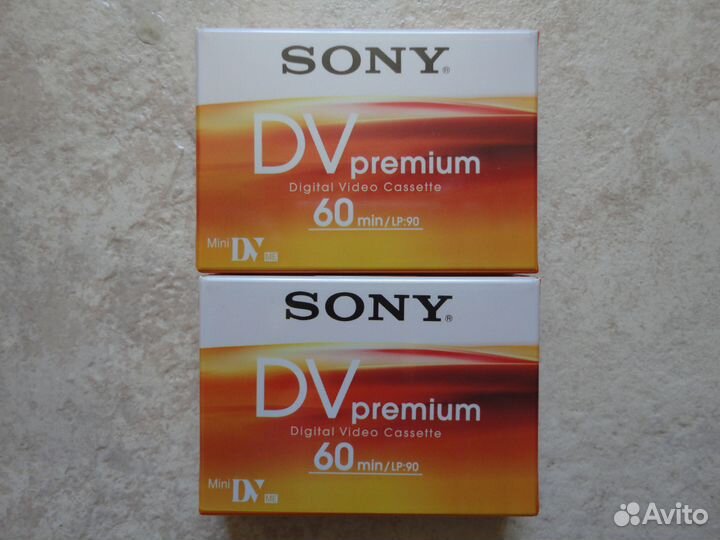 Видеокассеты Sony miniDV