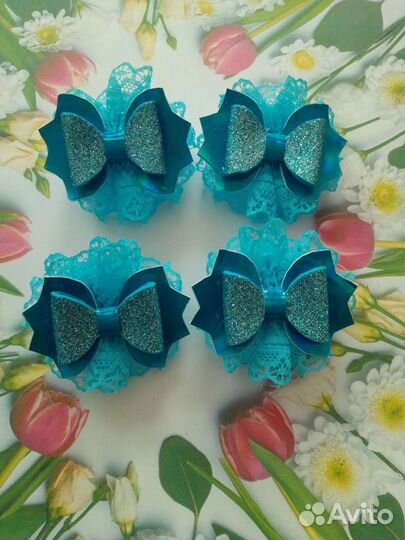 Резинки для волос ручной работы