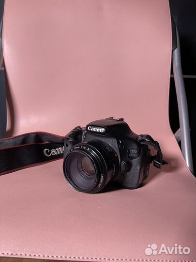 Canon 600d и объектив 50 1.8 2