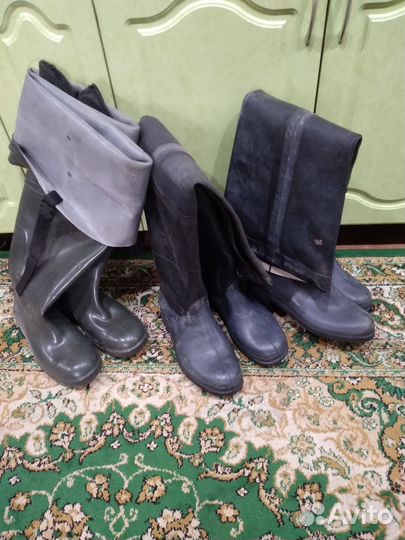 Сапоги резиновые мужские