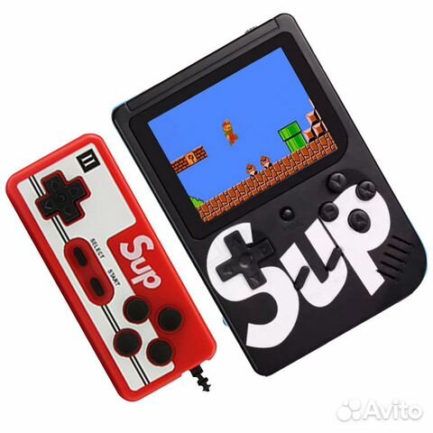 Портативная 8-bit Dendy Sup 400 игр + джойстик