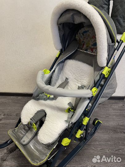 Санки коляска Ника 7