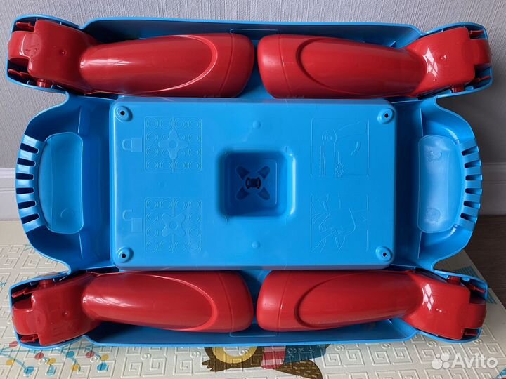 Стол мега блокс + горка