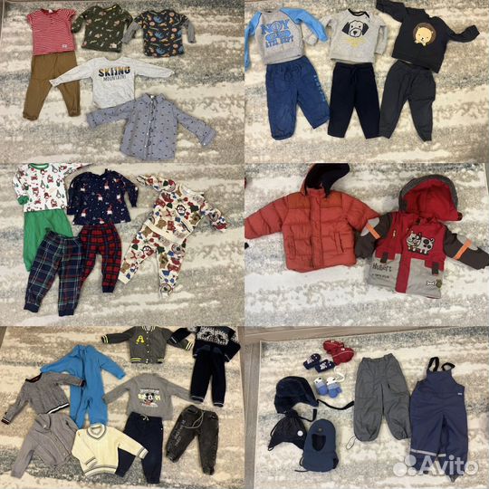 Пакет вещей на мальчика 86 92 размер