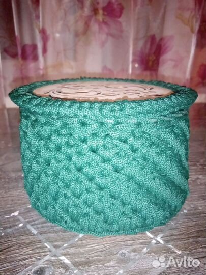 Вязание корзин крючком