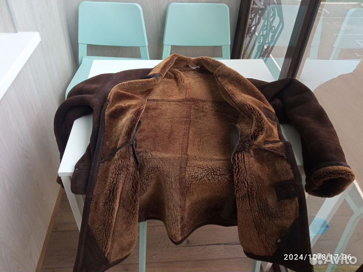 Дубленка натуральная мужская