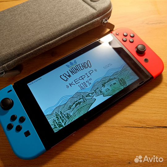 Прошитая чипом Nintendo Switch Rev. 2 160 гб