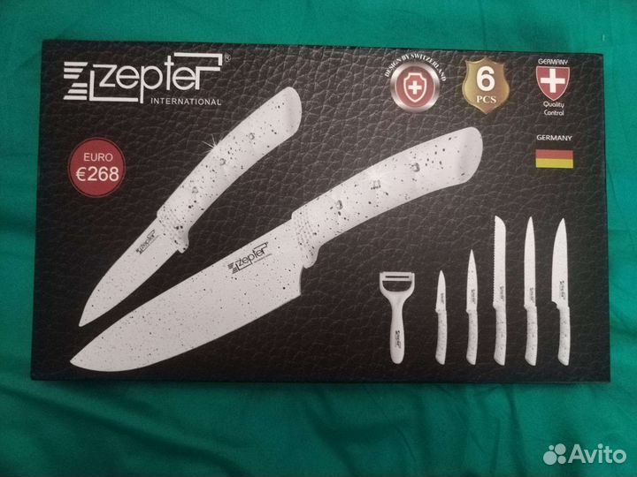 Набор кухонных ножей ручной работы