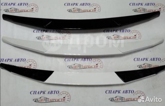 Спойлер под стекло двери Toyota Land Cruiser Prado